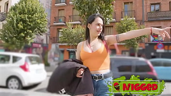 21 Years Old Colombian Babe Valen Pink Is Not Sure About Black Cocks… Until She Sees This One!