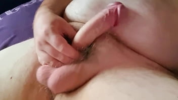 Chubby Gay Guy’ Edged Up Cock