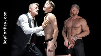 Master Had His Slave To Position On All Fours And Dove Face First Between The Cheeks – Boyforpay