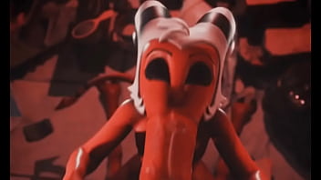 Moxxie Deepthroating A Giant Cock