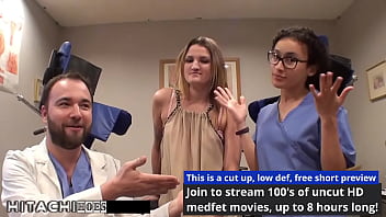 Freshman Gets Mandatory Hitachi Orgasm From Doctor-tampa – Alexandria Riley