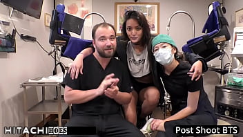 Human Guinea Pig Gets Mandatory Hitachi Orgasms From Nurse – Channy Crossfire