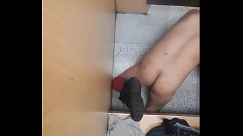 Boxed In The Fitting Room 2 Cum At The Department Store