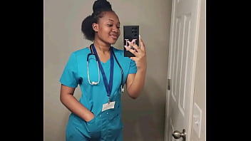 Malawian Nurse Having Fun