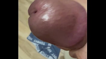 Mega Cabeza De Pene S_per Inchada Y Gorda A Punto De Estallar