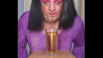 Crossdressing Sissy May Not Be Liked But You Will Never Stop Me From Swallowing My Pee