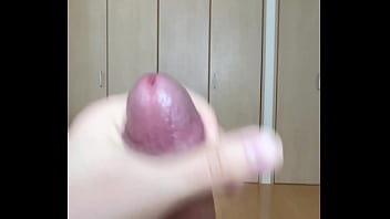 至近距離のぶっかけ風オナニー