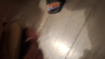 Shoe Dangle Footjob