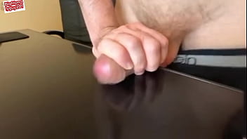 Male Moaning Loud While Humping His Hand And Dirty Talking Until Huge Cum Shaking Orgasm