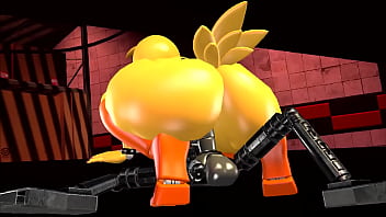 Toy Chica Es Follada Por Un Endoesqueleto (fnaf)