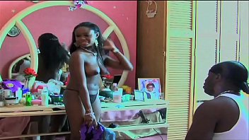 ⁣Big Titted Ebony Actress Walks Around Naked On Moive Set At End Of Video
