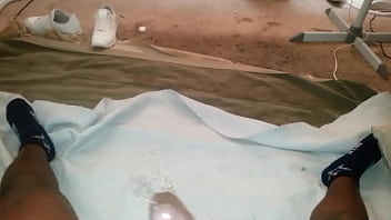 Big Black Cock. Me Jacking Off My Cock And Squirting.