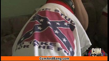 Nice Ebony Fucked By Several White Guys In All Holes 22 - facial, black, interracial, blowjob, group