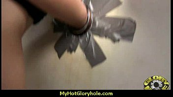 I Sneak Black Bj As I Fuck Husband Thrue Gloryhole 10 - black, sucking, interracial, blow, blowjob, 