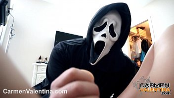 Cumslut Carmen Valentina Gets A Halloween Cock And Cum Treat!