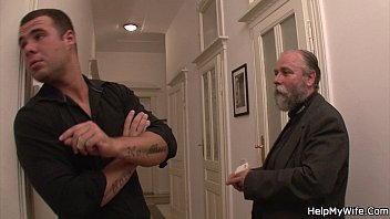 Old Hubby Pays Him To Fuck His Young Wife - cuckold, fuck-my-wife, screw-my-wife, wife-share, husband-watching, husband-friend, old-husband-watc - Video 6005209